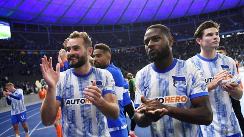 Football:
Ekkelenkamp shines in Hertha debut to earn comeback win over Fuerth Football:
Ekkelenkamp shines in Hertha debut to earn comeback win over Fuerth