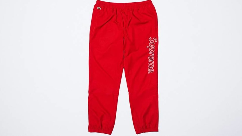 Supreme x hotsell lacoste pants