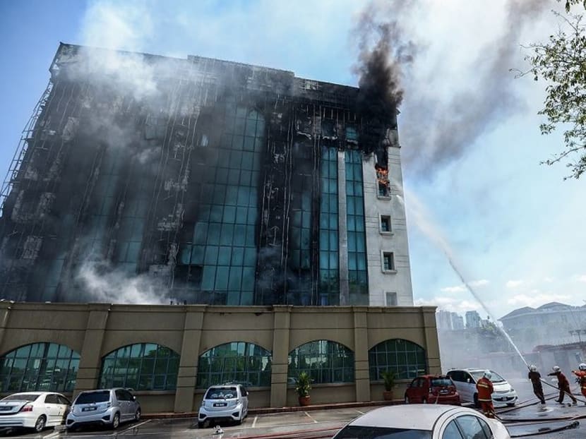 The Fire and Rescue Department has to inspect buildings throughout Malaysia to see if illegal claddings have been used, a professional body for building surveyors said following the fire at Employees Provident Fund building. Photo: The Malay Mail Online
