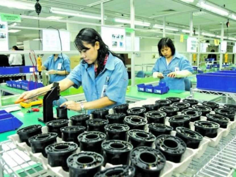 A manufacturing and logistics facility in Singapore. TODAY file photo