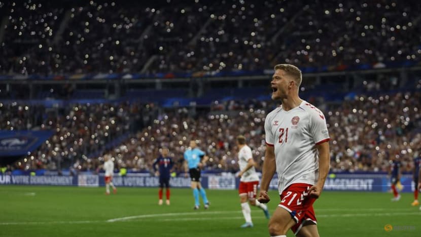 Cornelius double gives Danes 2-1 win over France Cornelius double gives Danes 2-1 win over France