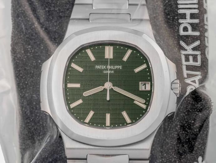 patek philippe nautilus green