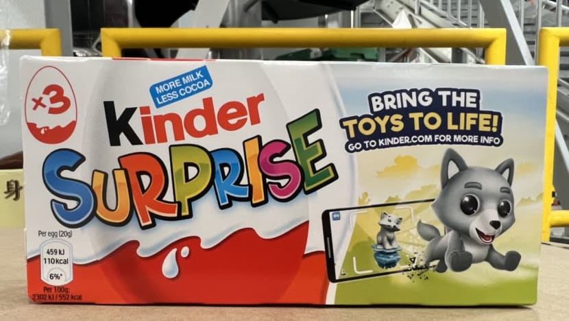 Kinder Surprise chocolate from Belgium recalled due to possible presence of salmonella: SFA Kinder Surprise chocolate from Belgium recalled due to possible presence of salmonella: SFA