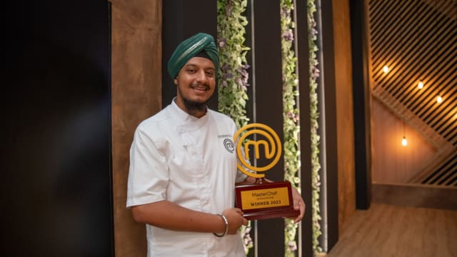从居家厨师变烹饪之星！Inderpal Singh荣获“MasterChef Singapore”第4季冠军