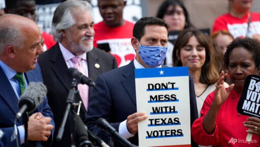 Texas GOP advances voting restrictions as hundreds push back