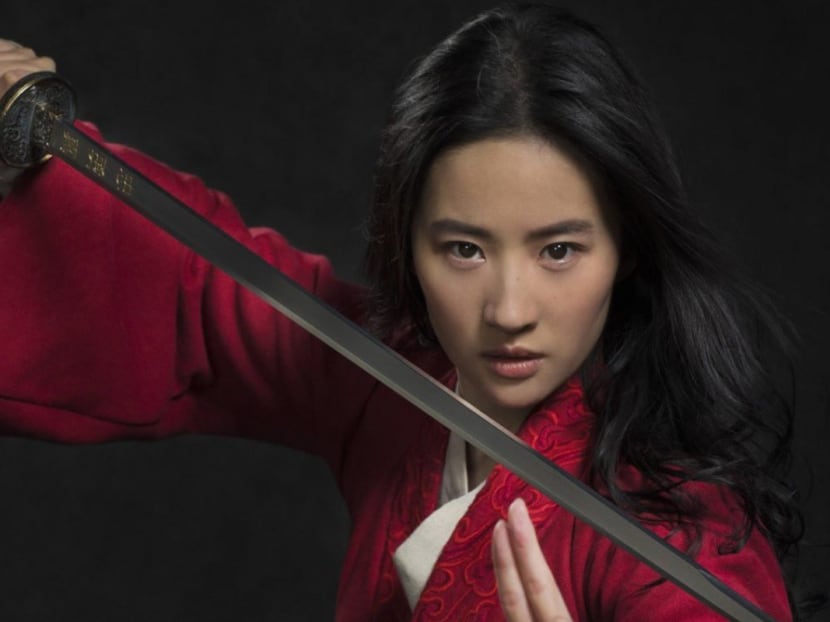 Crystal Liu Yifei as Mulan in Disney’s live-action film, which is eagerly anticipated in China.