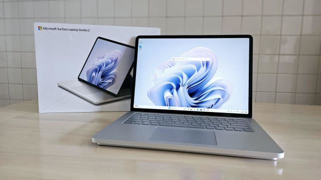 Surface Laptop Studio 2“灵活多变”　3种展示型态自由切换