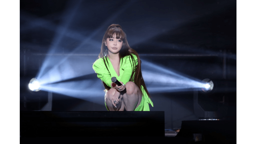 Park Bom moved to tears at Taipei solo fan meeting