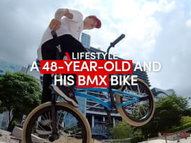 He’s wheelie good: A 48-year-old Singaporean and his BMX bike | CNA Lifestyle