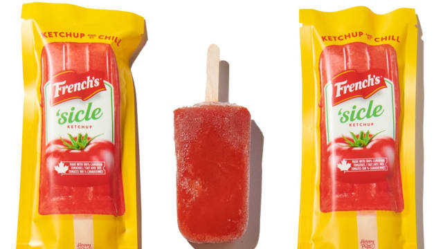 冰凉酸爽还是地狱创意？美国品牌推出限时番茄酱口味冰棒