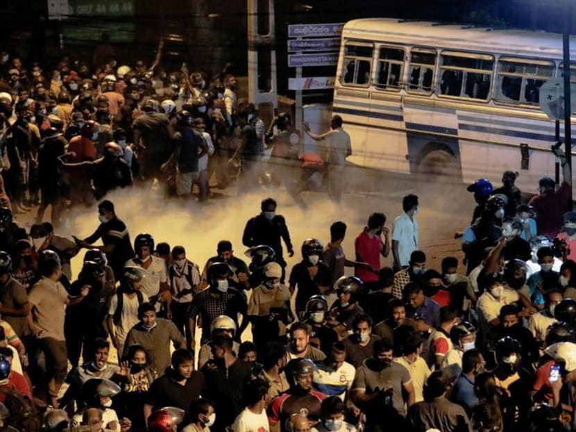 Sri Lanka imposes curfew after protests over economic crisis turn violent Sri Lanka imposes curfew after protests over economic crisis turn violent