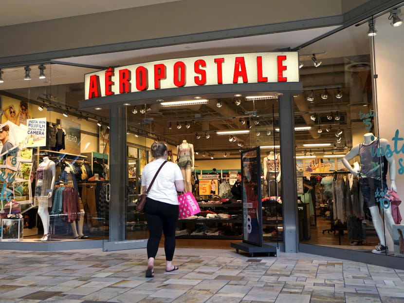 A customer enters an Aeropostale store in Broomfield, Colorado, on May 14, 2015. Reuters file photo