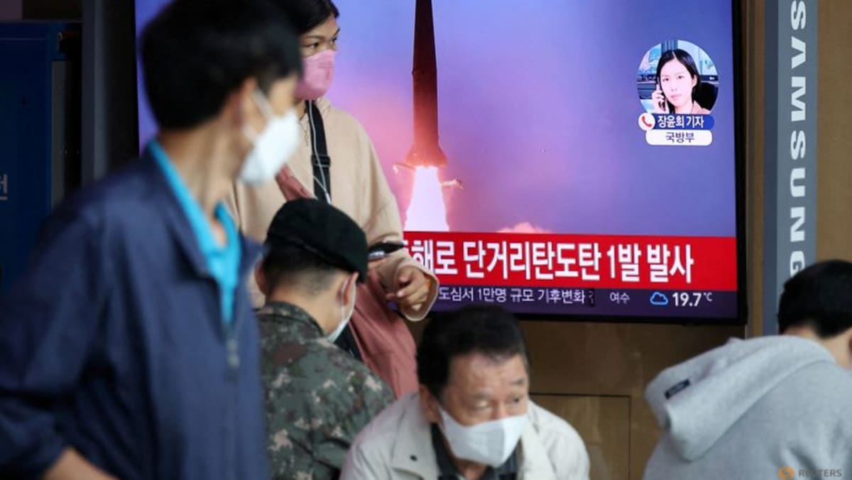 North Korea fires ballistic missiles, marking fourth in a week