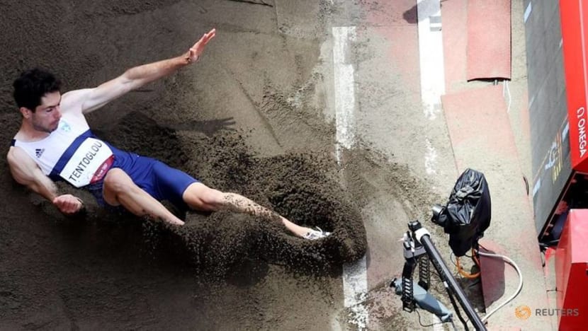 Olympics-Athletics-Greek Tentoglou wins men's long jump gold at Tokyo Games Olympics-Athletics-Greek Tentoglou wins men's long jump gold at Tokyo Games