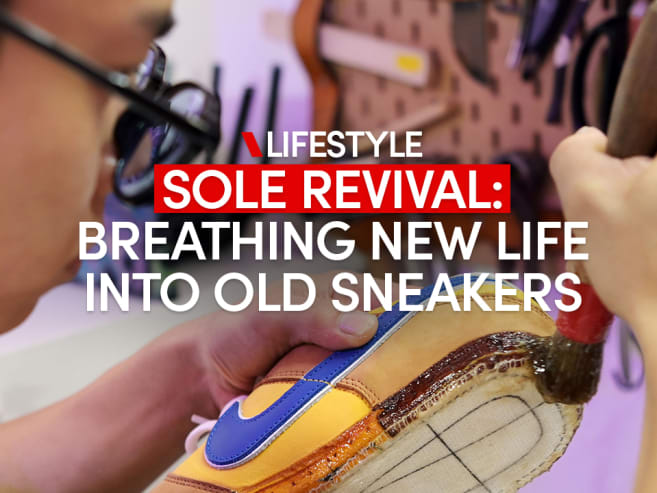 Sole revival: How old sneakers get a unique and modern makeover | CNA Lifestyle