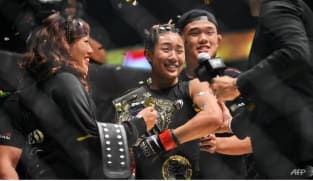 Atlit MMA Angela Lee bersara