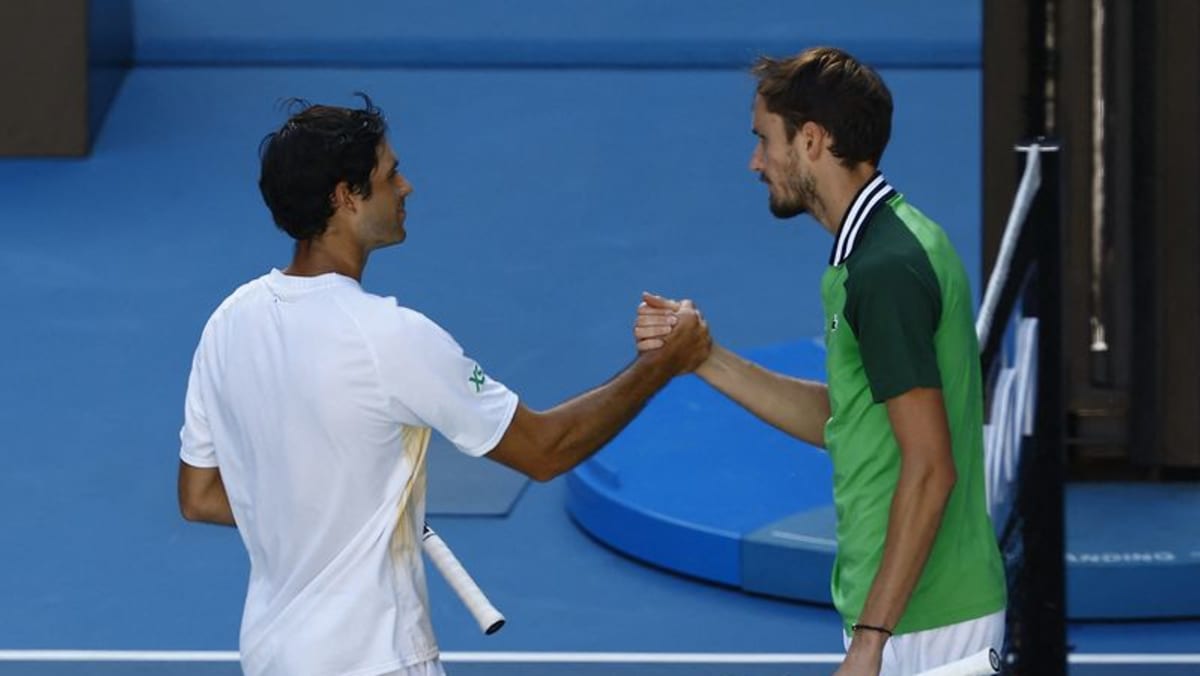 Medvedev sees off Borges to reach Australian Open quarter-finals
