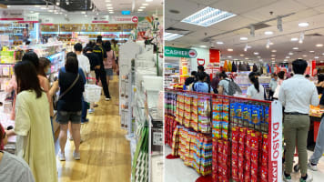 Daiso S’pore Fanatics Rush To Stock Up Ahead Of Announced Price Hike On May 1
