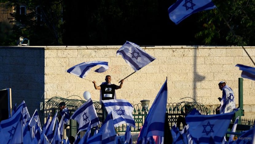 Thousands rally in Jerusalem in favour of planned judicial overhaul