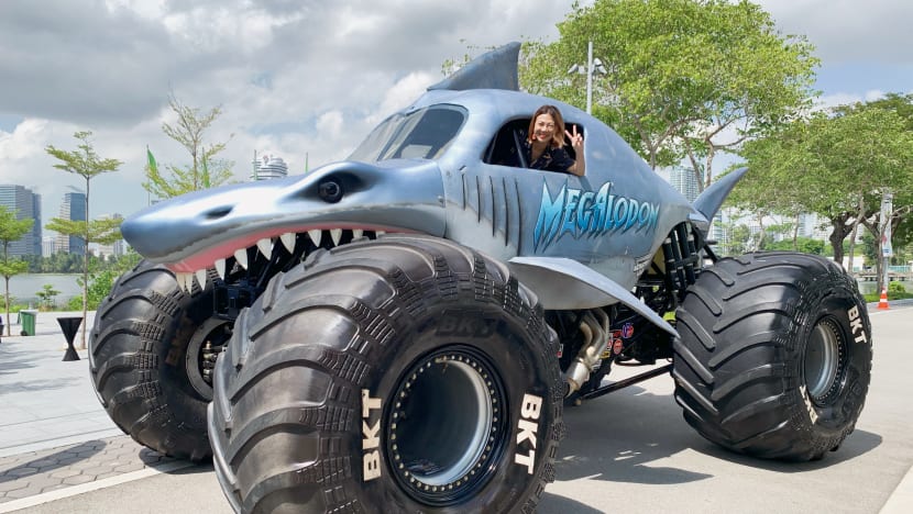 So This Is What It’s Like To Be In The Driver’s Seat Of The Megalodon Monster Truck