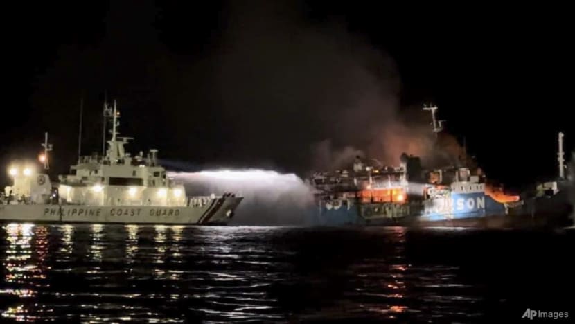 Philippine ferry fire leaves 12 dead, at least 7 missing Philippine ferry fire leaves 12 dead, at least 7 missing