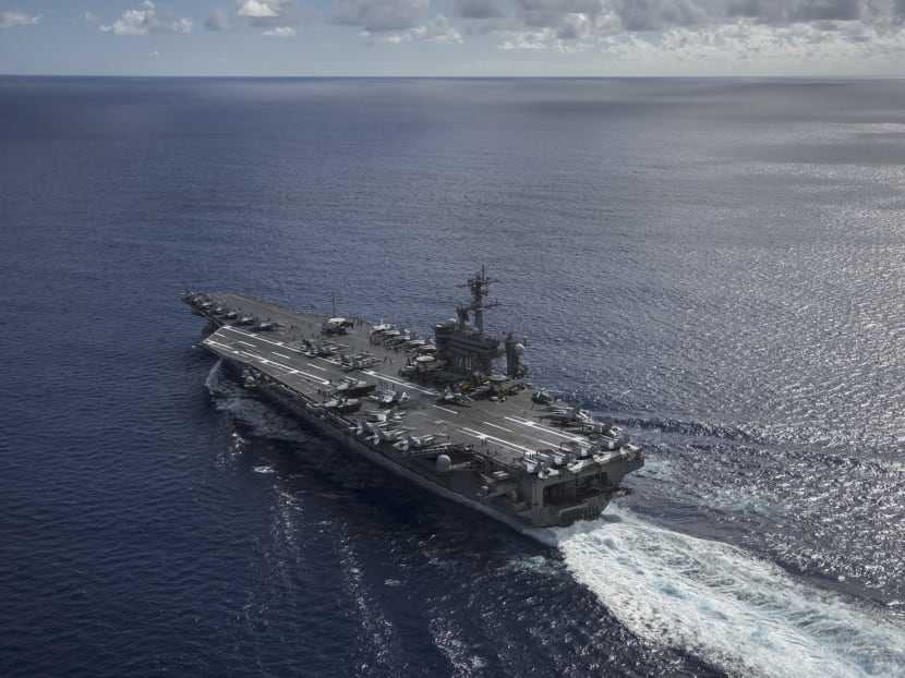 The United States aircraft carrier USS Carl Vinson is scheduled to make a port call in Vietnam on Monday (March 5), signaling how China’s rise is bringing together former foes in a significant shift in the region’s geopolitical landscape. Photo: The New York Times via the US Navy