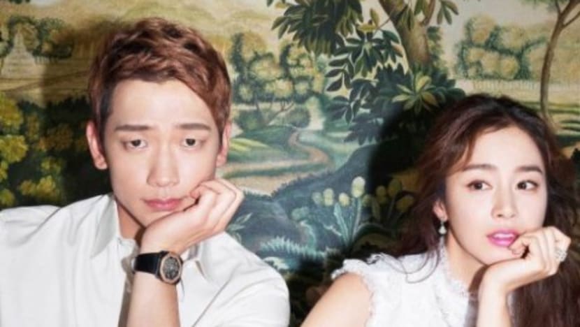 Rain and Kim Tae Hee Pose for ′Harper′s Bazaar′ as Newlyweds