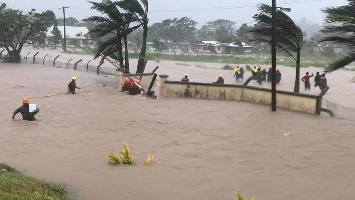 One dead, five missing as fresh cyclone batters Fiji CNA