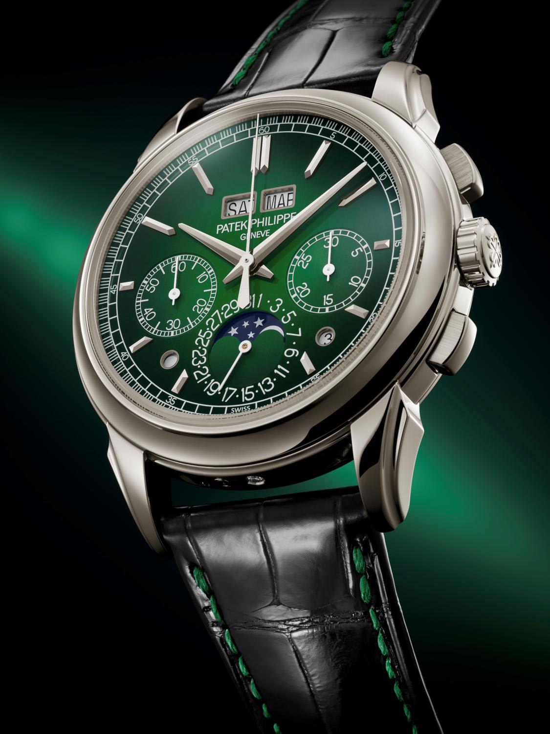 Patek Philippe's olive green Nautilus being flipped for $363,600, more than  ten times its retail price