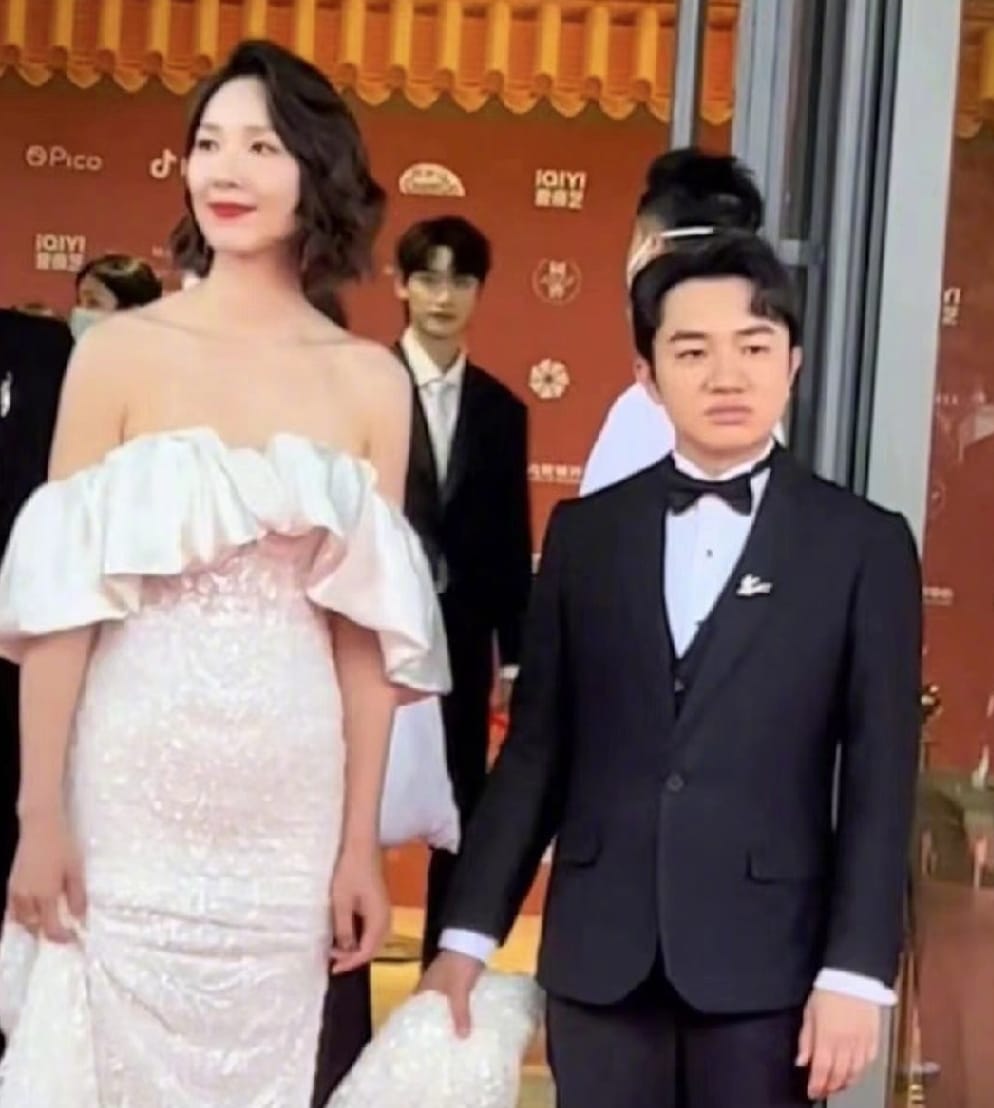 Netizens Say Wong Cho Lam Looks Like A Flower Boy Next To His Wife