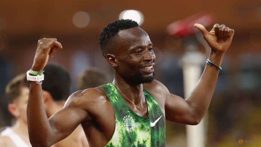 Banned Botswana runner Amos says selling 'famous' Olympic silver medal