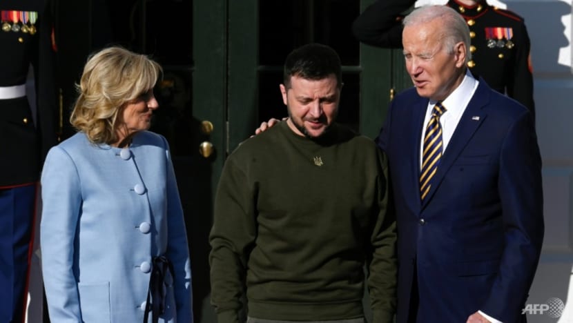 Biden tells Zelenskyy at White House: 'You will never stand alone' Biden tells Zelenskyy at White House: 'You will never stand alone'