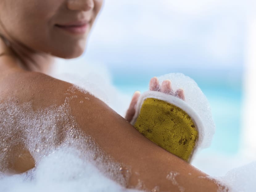Ever wondered just how dirty your old bath sponge and facial brush are? -  CNA Lifestyle