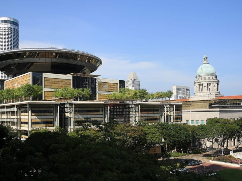 Aerial view of Singapore Skyline and Supreme Court. TODAY file photo