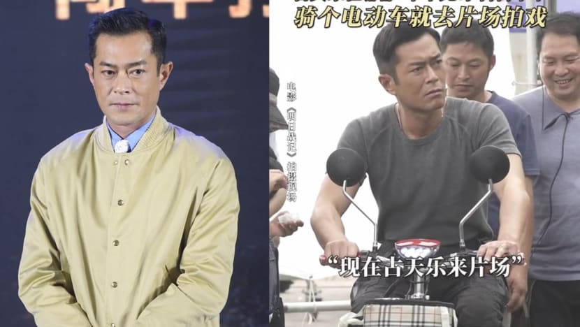 Louis Koo Rides An Electric Bike To Set Every Day And Doesn’t Have A Personal Assistant To Help Him