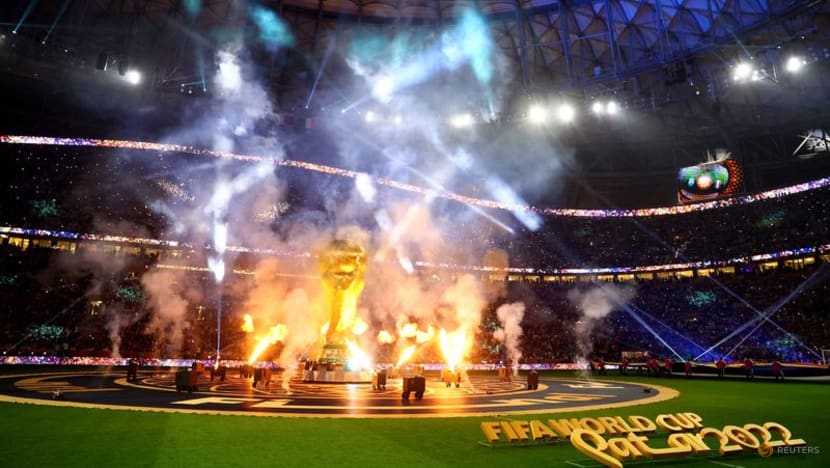 Qatar's 2022 World Cup ends with modest ceremony, titans clash Qatar's 2022 World Cup ends with modest ceremony, titans clash