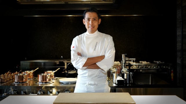 This Michelin-starred Japanese chef once tasted leftover sauces to hone his culinary skills