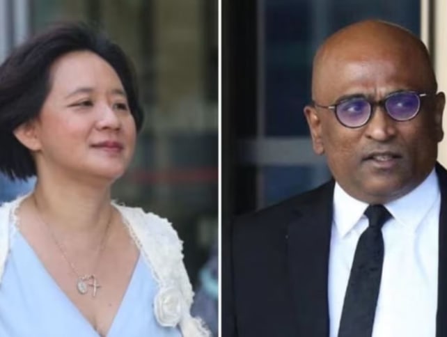 Healing the Divide founder Iris Koh and lawyer M Ravi.