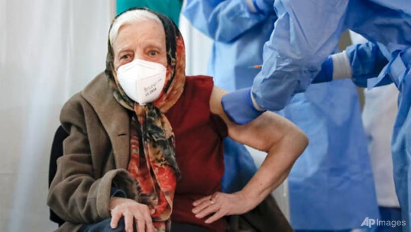 Romanian woman, 104, says vaccine 'only way' to end COVID-19 pandemic Romanian woman, 104, says vaccine 'only way' to end COVID-19 pandemic