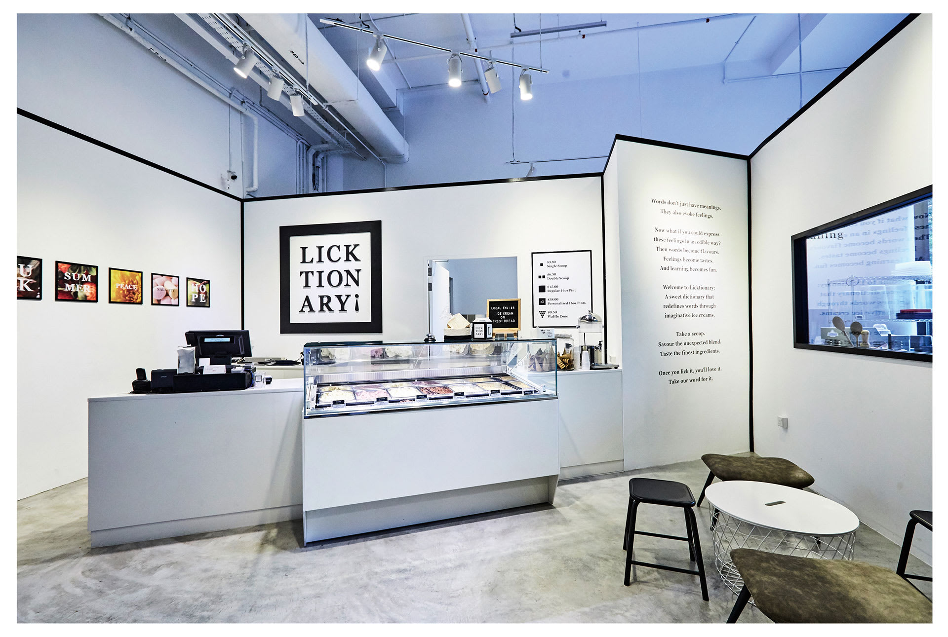 The Most Minimalist Ice Cream Parlour In Singapore The Most Minimalist Ice Cream Parlour In Singapore