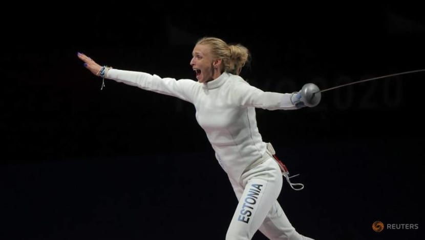 Olympics-Fencing-Estonia wins gold in women's team epee
