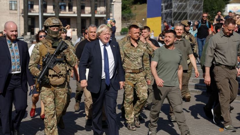 UK's Johnson, in Kyiv, warns against 'flimsy' plan for talks with Russia UK's Johnson, in Kyiv, warns against 'flimsy' plan for talks with Russia