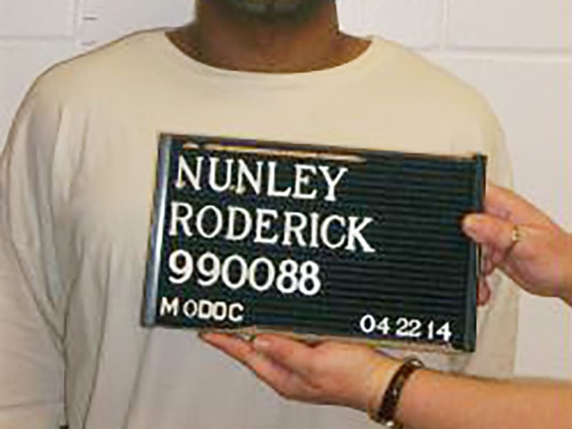 Missouri death row inmate Roderick Nunley is seen in an April 22, 2014 picture released by the Missouri Department of Corrections. Photo: Missouri Department of Corrections via REUTERS