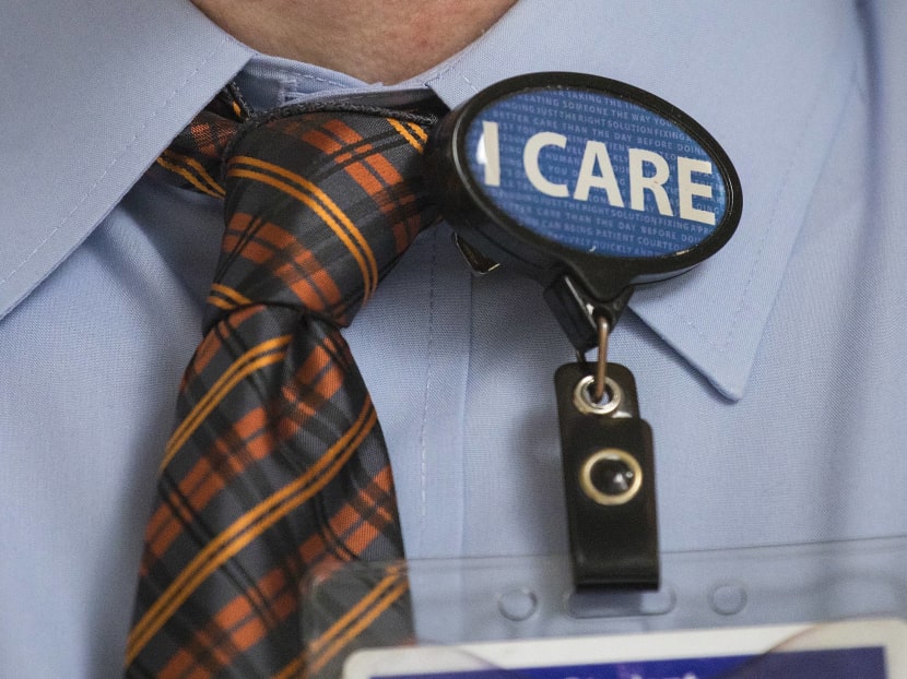 Jonathan Auld, a clinical nurse leader and nursing Ph.D. student, and former elementary school teacher, in Portland, Oregon. “It’s not just a job. You have this sense of purpose, this sense of service, that you’re in this to really help improve people’s lives,” said Auld of nursing. Photo: New York Times