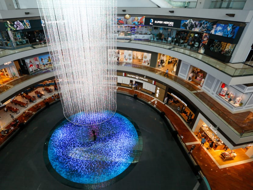 A file photo of The Shoppes at Marina Bay Sands. A file photo of The Shoppes at Marina Bay Sands.