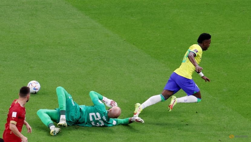 Brazil goalless against gritty Serbia at halftime Brazil goalless against gritty Serbia at halftime