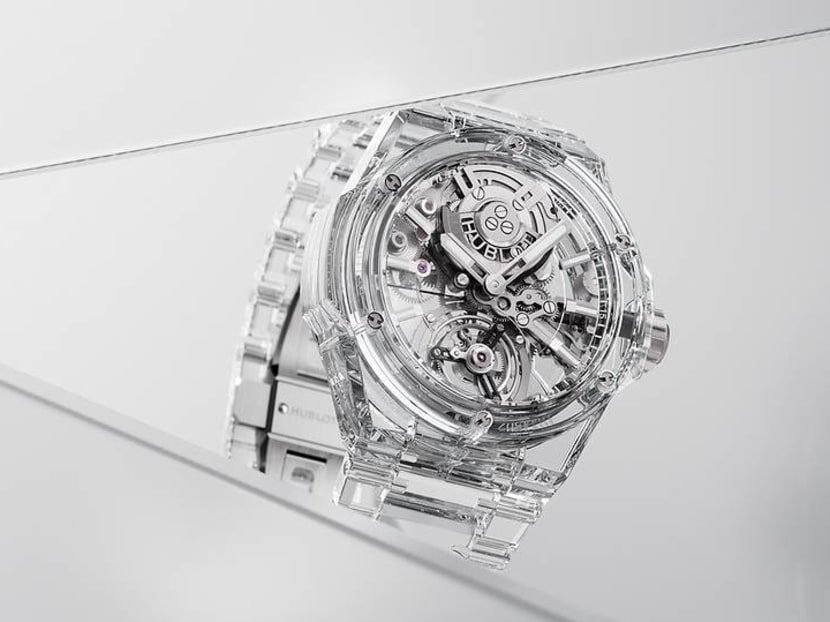 Hublot’s new all-sapphire Big Bang watch hides absolutely nothing 