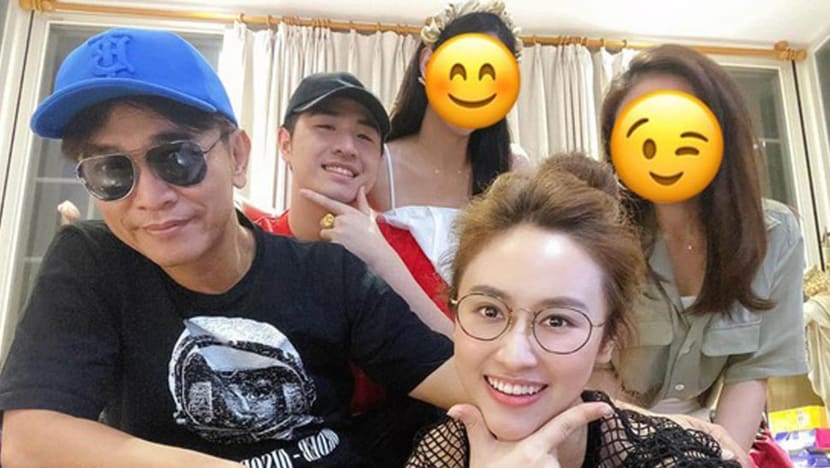 Jacky Wu Posts Rare Photo With All Four Of His Kids On Father’s Day In Taiwan