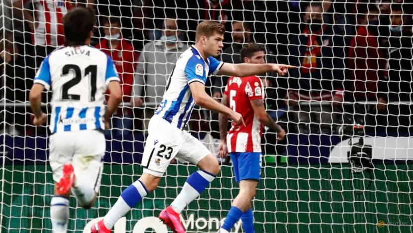 Suarez rescues point for Atletico against LaLiga leaders Real Sociedad Suarez rescues point for Atletico against LaLiga leaders Real Sociedad
