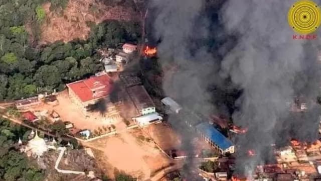 报道：逾30人在缅甸南部掸邦寺院内被杀害